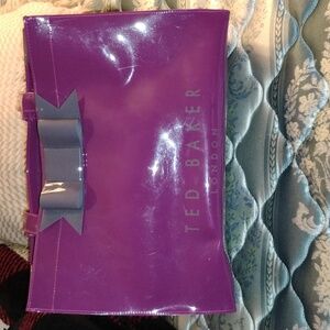 Ted Baker Purple Shoulder Tote Bag